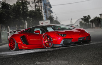 The Bloody Red Liberty Walk Lamborghini Aventador in 11 Awesome Pictures category thumbnail