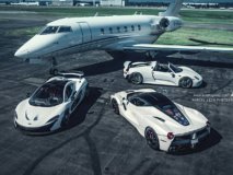 McLaren P1, LaFerrari, and Porsche 918 in their White Suits related thumbnail