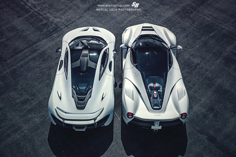 29-white-mclaren-p1-and-laferrari-top-view