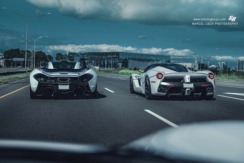 39-white-mclaren-p1-ferrari-laferrari-road