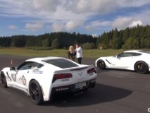 Corvette C7 Stingray Faces another C7 Stingray in a Drag Race news thumbnail