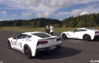 Corvette C7 Stingray Faces another C7 Stingray in a Drag Race category thumbnail