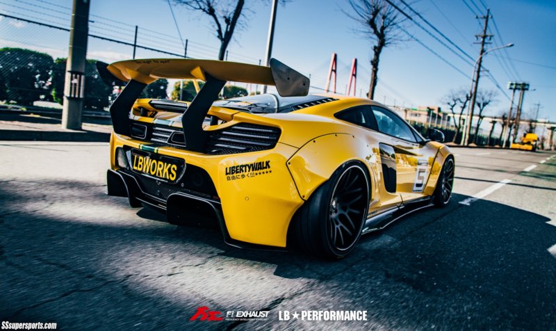 1-yellow-liberty-walk-mclaren-650s-rear-side-view-street