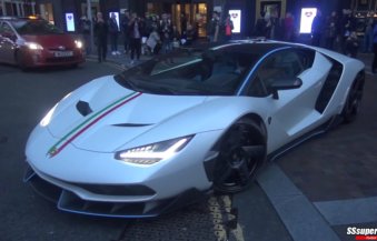 Insane White Lamborghini Centenario Spotted in London category thumbnail