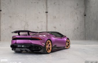 Purple on Gold Lamborghini Huracan Spyder category thumbnail