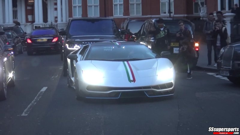 2-arab-white-lamborghini-centenario-front-view-london-street