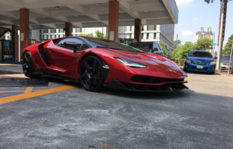 Rosso Efesto Lamborghini Centenario LP770-4 Spotted in Taiwan category thumbnail