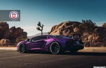 Gallery: Purple Lamborghini Aventador SV on HRE Wheels category thumbnail