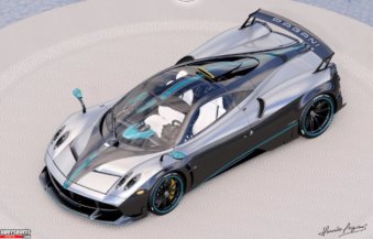 This Hamilton-Inspired livery Pagani Huayra Coupe will be the last of its kind category thumbnail