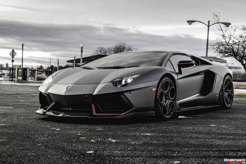 17-frozen-gray-dmc-lamborghini-aventador-roadster-on-adv1-wheels-front-side